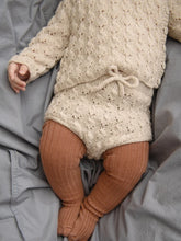 Indlæs billede til gallerivisning Sandnes 2413-02 Lilja Cardigan, Diaper Pants, Thights & Bonnet Baby