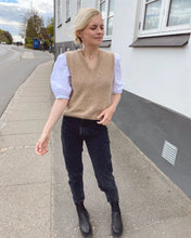 Indlæs billede til gallerivisning PetiteKnit STOCKHOLM SLIPOVER V-NECK