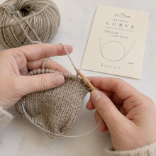 Indlæs billede til gallerivisning SeeKnit CURVE UDSKIFTELIGE PINDE 6 cm
